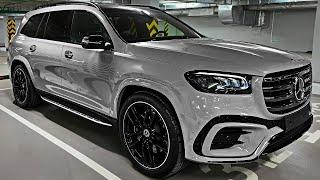 Mercedes GLS (2024) — комфортный роскошный большой семейный внедорожник!