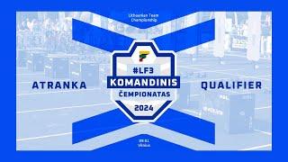 Komandinis čempionatas 2024 | atrankos WOD