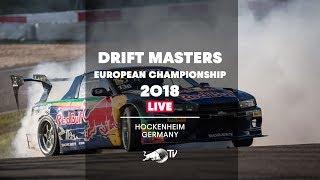 Drift Masters European Championship 2018 - LIVE Qualifying in Hockenheim, Germany