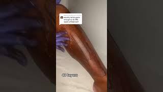 100 LAYERS OF FAKE TAN challenge!  No results for this one #faketan #challenge #faketanchallenge