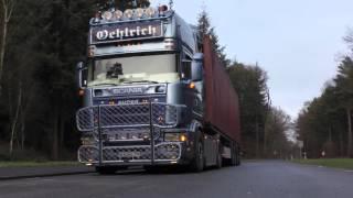 Scania 164L V8 580 SOUND 'On the Road' - Filmmix [HD]