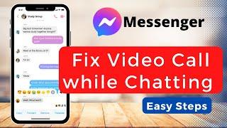 Fix Messenger Video Call White Chatting (2022)