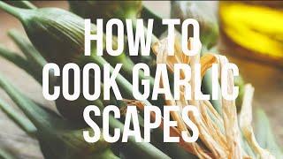 60 Second Chef: How to Cook Garlic Scapes