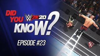 WWE 2K20 Did You Know?: Any Move Through Announce Table, New Arena Parts & More! (Episode 23)