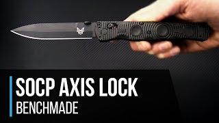 Benchmade SOCP AXIS Lock Folder Overview