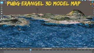 PUBG Erangel 3d Map Model_PUBG FULL 3d Map with fix, fbx and all 3d format