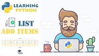 Add and Update Values from a List in Python (Append, Extend, Insert) - Python Tutorial for Beginners