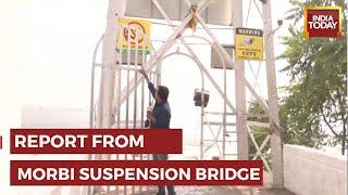 Ground Report From Morbi Suspension Bridge Collapse Site, Drones Used To Help In Rescue Operation