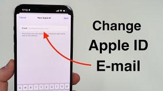 (2022) How To Change Your Apple ID E-mail!