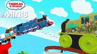 Thomas And Friends Minis - New Minis Space Spencer - SPENCER’S AQUA PARK & CREATE New TRAIN Set s