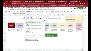 [Webinar] – Sử dụng hàm QUERY trong Google Sheets để làm báo cáo