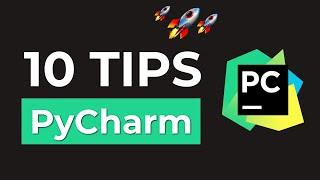 10 PyCharm Tips To Code FASTER! 