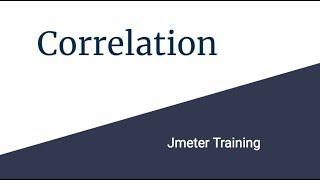 Correlation -Dynamic data handling in Jmeter