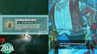 Legend of Zelda TOTK - Enter Gave Under Zora's Domain & Side Quests Secret Treasure under Great Fish