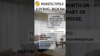 Vastu for Living Room | Vastu Shastra | Vastu tips in hindi | #reels #vastu #shorts #youtubeshorts