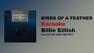 BIRDS OF A FEATHER - Karaoke / Lyrics Billie Eillish