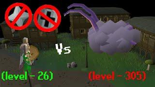 I killed the Chaos Elemental on my lvl 26 Ironman and unlocked Morytania...