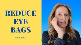 Reduce Eye Bags: 4 Face Yoga Massage Exercises/ Lymphatic Drainage