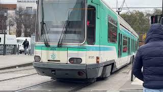 The First Tram Line in Paris, France - T1 Île-de-France tramway