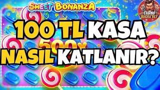 SWEET BONANZA  SLOT OYUNLARI 100 TL KÜÇÜK KASA NASIL OYNANIR? | TAKTİK ÖĞRETİCİ VİDEO! | BİG WİN!