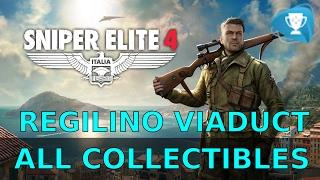 Sniper Elite 4 Regilino Viaduct All Collectibles (LETTERS, REPORTS, DOCUMENTS, DEADEYE, ROSTERS)