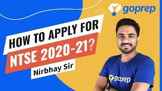 How to Apply for NTSE 2020-21 | NTSE 2021 Application Form | NTSE FAQs | Goprep