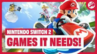 9 Nintendo Switch 2 Games It NEEDS to Have - Super Mario Odyssey 2 & More!