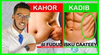 SIDA UGU FUDUD EE LA ISKU CAATEEYO | WEIGHT LOSS