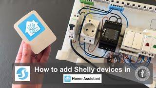 How to add Shelly devices to Home Assistant