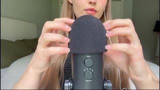 30 Minutes of Deep Mic FOAM COVER Scratching | ASMR