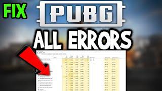 PUBG – How to Fix All Errors – Complete Tutorial