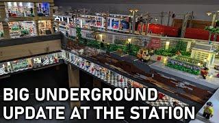 Huge LEGO® City Update: Station Underground, Stairs to Tracks and Details