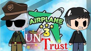 Untrust meme-Gacha Life//Roblox Airplane 1-3 SPOILER (animation meme + lazy)