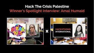 Hack The Crisis Palestine Winner Spotlight Interview