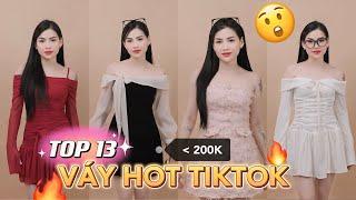 [Review] TOP 13 VÁY BÁN CHẠY HOT TIKTOK DƯỚI 200K | Ồ WAO! Siêu bất ngờ!