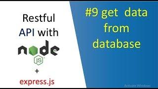 GET data from database : node.js + express.js + mongoDB rest API