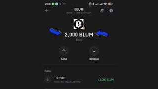 How I Claim FREE 2,000 $BLUM  Token in my Wallet | FREE BLUM