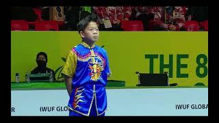 Group B Gunshu 8.783, Allen Liu (CANADA), 2022 World Junior Wushu Championships