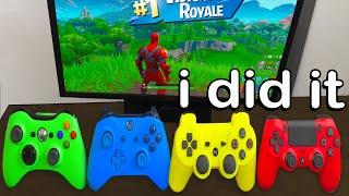 Every time i die my CONTROLLER gets CHANGED in Fortnite