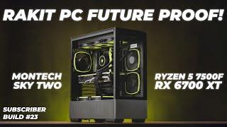 Rakit PC Gaming FUTURE PROOF Sampai 4 Tahun! | Ryzen 5 7500F, RX 6700 XT, Montech Sky Two