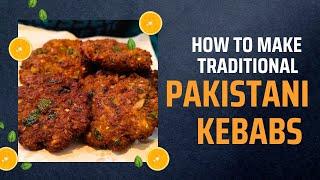 How To Make Traditional Authentic Pakistani Kebabs! Recipe! | Only One Captain Vlogs