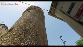 Galata Kulesi İçi ve Havadan Çekim (4K)