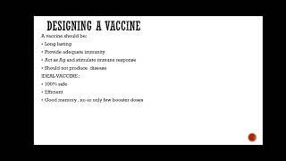 designing a vaccine