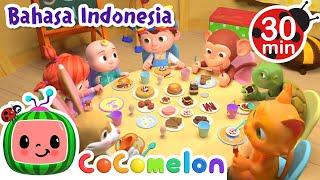 Lagu Sarapan Pagi | CoComelon | Kartun dan Lagu Anak | Moonbug Kids Indonesia | Nursery Rhymes