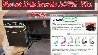 Epson L110/L805/L800 Ink Level Reset | Epson Ink Level Reset