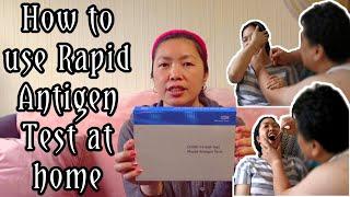 How to use Rapid Antigen Test at Home | Self Test Experience | Tzai's Access