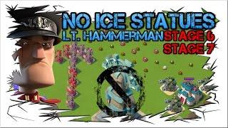 Boom Beach No Ice on Lt.Hammerman! Stage 6&7 Cleared!