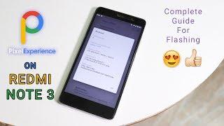 Pixel Experience 9.0 Pie On Redmi Note 3 || How To Flash || First Impressions!