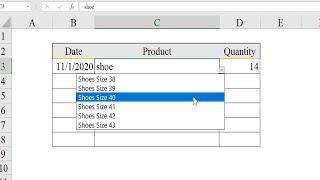 Searchable dropdown for multiple cells | MS Excel HD