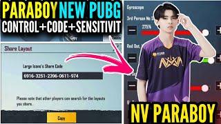 [NEW] NV Paraboy Layout Code And New Sensitivit Code 2021 PUBG MOBILE lazed Gaming